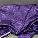 Horbaunal 6 Piece Satin Sheet Set Full Size Luxury Silky & Soft Purple Satin Full Bed Sheet Set with 16" Deep Pocket, 1 Fitted Sheet, 1 Flat Sheet, 4 Pillowcases