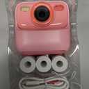 Kids Instant Digital Cameras for Boys and Girls, 1080P HD Dual-Lens Selfie Digital Camera with Print Paper & 32G Card, Christmas Birthday Gifts Toys for Toddler and Teenagers Age 3-16 Years Old