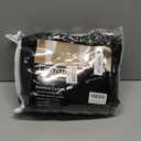 LEMOMO Blackout Curtains 52 x 84 inches Long Black Curtains Set of 2 Panels Thermal Insulated Room Darkening Curtains for Bedroom