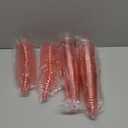 MIIDNTLX Champagne Flutes Plastic, 25 Pack Wine Glasses, Disposable Champagne Glasses, 5 Oz Pink Shot Cups, New Year Christmas Party Wedding Birthday Graduation Drinking Dessert Cocktail Cups Decorations