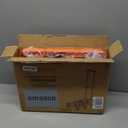 Folding Hand Truck500lbs, Portable Heavy Duty Dolly Cart, 6 Wheels Collapsible Luggage Cart with 2 Elastic Ropes - Compact Trolley Cart for Easy Moving - Ideal Hand Cart for Travel and More (17, Orange)