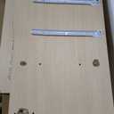 GarveeHome Makeup Vanity Desk with Sliding Mirror, Vanity Dressing Table with 3 Color Adjustable Lights, Girls Vanity Set with Stool, 4 Compact Vanity Drawers, Power Outlet, Natural