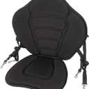 Kayak Seat Luxurious Padded Canoe SUP Seat Adjustable Boat Seat Comfortable Composite Quick Dry Fishing Seat Back Support for Universal Sit