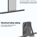 YACAISI Magnetic Wireless Charger for iPad 10th Generation, iPad (A16) Only, 18W iPad Tablet Fast Charging Stand Smart Connector Alloy Wireless Charging iPad with USB-C Cord Cable, Grey