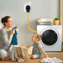 Rental Friendly Dryer Extension Cord 4 Prong 30 Amp NEMA 14-30P to 14-30R,10 FT Level 2 EV Charging 125V/250V Plug STW 10 Gauge UL Listed