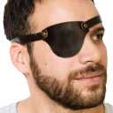 Andean Leather - Leather Eye Patch, Eye Patches for Adults, Pirate Eye Patch, Medical Eye Patch for Right and Left Eye (Dark Brown)
