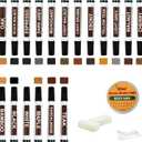 Furniture Markers Touch Up Kit - New Upgrade 18 Colors Wood Scratch Repair Kit with Beeswax Furniture Polish, Wood Markers Pens for Scratches, Stains - Restore Wooden Floor, Table, Cabinet, Bedpost