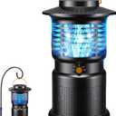 Bug Zapper Outdoor Cordless & Portable Mosquito Zapper, 10000mAh Rechargeable Insect Zapper, IPX5 Water Resistant for Backyard, Patio, Camping, and Bedroom