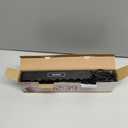 Peakeep Large Display Digital Alarm Clock for Bedrooms, Date Day of Week Calendar Desk Table Clocks for Living Room Office, Dimmable Plug in Electric Clock, 5 Volumes, Loud, Auto DST (White and Green)