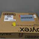 Pyrex Deep 9x13-Inch Glass Baking Dish with Lid, Deep Casserole Dish, Glass Food Container, Oven, Freezer and Microwave Safe, Clear Container