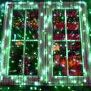 HOME LIGHTING 200 LED 66FT Christmas String Lights, St Patricks Day Fairy Lights with 8 Lighting Modes, String Mini Light Plug in for Indoor Outdoor Tree Garden Wedding Party Decoration, Green