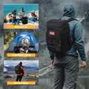 Portable Tactical Backpack Cooler, 25L Storage Long Hours Temperature Retention Outdoor Insulated Cooler Bag, Leakage-Proof Cooler Backpack for Hiking Picnic Camping Beach