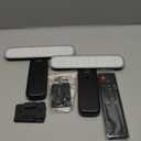 FULEN 2 Pack Picture Lights for Wall,Battery Operated Wall Sconce Rechargeable,LED Wall Light Cordless with Remote,3 Color Temperature, Art Lights for Painting,Frame,Gallery,Dartboard Lights,Black