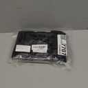 Foilswirl 1 Pcs Kids Knee Brace with Side Stabilizers Patella Gel Pads Adjustable Straps Youth Child Knee Brace Support for Meniscus Tear Sports, Meniscus Tear (Black)