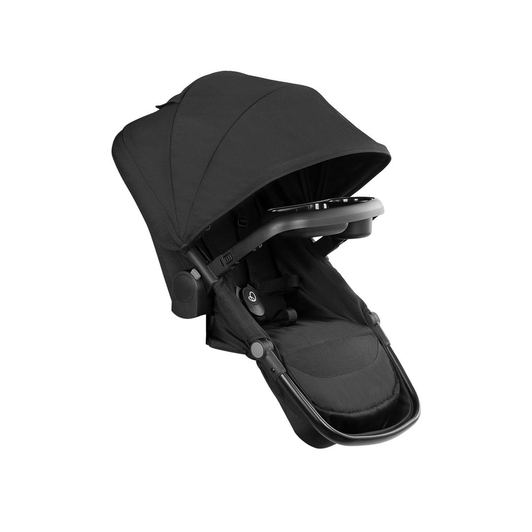 Evenflo Pivot Xpand NXT Toddler Second Seat | Attachment for Pivot Xpand NXT Travel Systems, Convers Travel System to Double Stroller, up to 55 lbs (Coal Black)