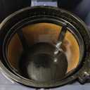 West Bend Timeless 12-Cup Programmable Coffee Maker with Brew Strength Selector for Hot and Iced Coffee, Includes 1-4 Cup Brew Option and Permanent Filter (Blue/Gold)