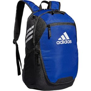 adidas Stadium Team Sports Backpack for Men and Women (36l) Durable Athletic Laptop Bag, Royal Blue/3.0, One Size