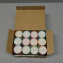 Stonebriar 48 Pack Multicolor Unscented 6 to 7 Hour Long Burning Tea Light Candles