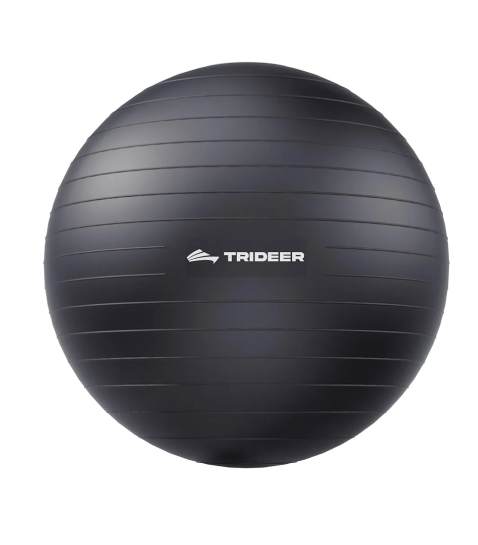 Trideer Extra Thick Yoga Ball Exercise Ball, Gym Ball, Heavy Duty Ball Chair for Balance, Stability, Pregnancy, Quick Pump Included, Size Name: L (58-65cm)