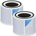 Core 300 Smoke Remover Replacement Filter for LEVOIT Core 300 Core 300-P Core 300S Vortex Air Air Purifier, 4-in-1 H13 Grade High-Efficiency Activated Carbon, Core 300-RF-SR, 2 Pack, Blue