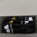 QUMY Dog Shoes for Large Dogs, Medium Dog Boots & Paw Protectors for Winter Snowy Day, Summer Hot Pavement, Water-Resistant in Rainy Weather, Outdoor Walking, Indoor Hardfloors Skid-Resistant Sole (Size 7: 2.8''x3.2"(W*L) (Pack of 4))