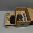 Yale Assure Lever Entry Door Handle with Keypad, Black Suede Smart Door Lock with Handle, Back-Up Key, and Z-Wave, ‎YRL226-ZW2-BSP