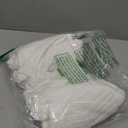 Yoofoss Muslin Burp Cloths for Baby 2 Pack 100% Organic Cotton Baby Washcloths for Boys Girls Large 20''X10'' Super Soft and Absorbent White