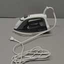 BLACK+DECKER Light N Easy Compact Steam Iron, IR1020S, Stainless Steel Soleplate, Spray Mist, Anti-Drip, Auto Shutoff