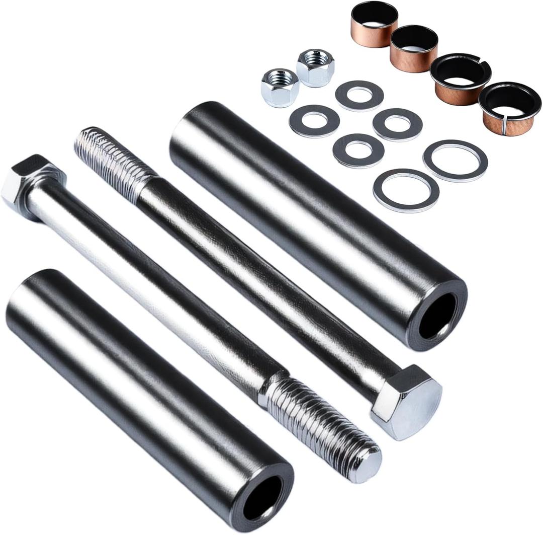 Golf Cart Bushing Spindle King Pin Tube,Claw Copper Sleeve Kit for EZGO TXT/PDS 2001-Up,Replaces OEM 70648G01 70749G01 70745G01