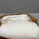 puredown Goose Feathers and Down White Pillows with 100% Soft Cotton Cover, Bed Sleeping Hotel Collection Pillows Set of 2 King Size