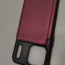 Vinich for iPhone 17 Pro Max Wallet Case with Card Holder, RFID Blocking Credit Slots Kickstand Shockproof Phone Cover Fit for iPhone 17 Pro Max 6.9" Wine Red