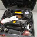 ROGTZ Electric Hydraulic Car Jack Kit 5 Ton 12V Portable Lift Range 17.7 Inch with Impact Wrench and Tire Inflator Pump for SUV Sedan Truck Car Repair Floor Jack for Vehicle Tire Change with LED Light