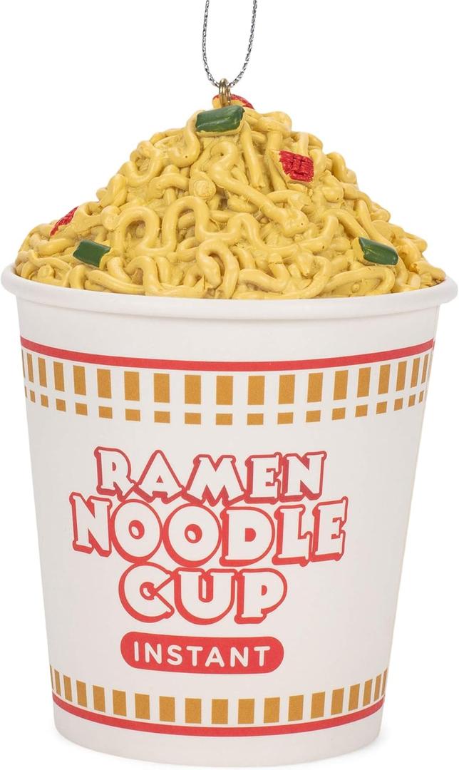 Ramen Noodle Cup Ornament (Multi Color)