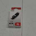 Canon PGI-250XL Genuine Pigment Black Ink Tank, Compatible with MG6320, IP7220 & MG5420, MX922, MG5520, MG6420, MG7120, iX6820, iP8720, MG7520, MG6620, and MG5620 Printers