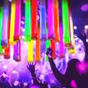 PartySticks Glow Sticks Party Supplies for Kids and Adults (30pk Assorted) - 6 Inch Bulk Glow Light Up Sticks Party Favors, Glow in the Dark Party Decorations, Waterproof Nontoxic Glow Necklaces
