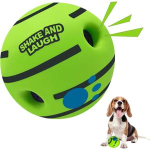 Dog Toys Ball, Interactive Dog Ball, Shaking with Gibbering Sound, for Training & Herding, M, 3.46 in (8.8 cm) (Classic)