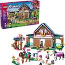 LEGO Friends Horse Stable and Riding Academy Building Toy for Girls & Boys - Pretend Play Set for Kids, Ages 7+ - W/3 Minidolls, Toy Animal Figures, & Accessories - Gift Idea for Birthdays - 42688