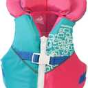Stohlquist Infant Life Jacket, US Coast Guard Approved, Type II Life Vest (20-30 lbs) for Babies and Toddlers, Support Collar with Grab Handle, PFD for Pools, Lakes and Boating