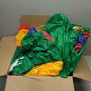 Max Fun 10FT Giant Inflatable Christmas Wreath Outdoor Decor Blow Up Xmas Wreath with Gift Boxes Bells LED Lights Holiday Yard Lawn Garden Decoration