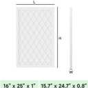 Future Way 16x25x1 Air Filters, 8-Pack with Reusable Frame, MERV 8, MPR 700 AC Furnace Filters, Space Saving & Cost-effective