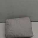 Mini Crib Mattress Protector Sheets Fitted Waterproof Mini Crib Mattress Pad Cover, Noiseless & Machine Wash 100% Absorbent Mini Crib Mattress Protector Sheet Quilted, Gray, 38" x 24"