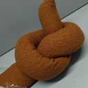 Caramel Knot Pillow Long Shaped Soft Knot Plush Pillow Cushion Home Decoration Throw Pillows for Sofa Bedroom Car Office Gift