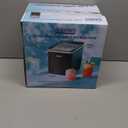 Iceman Compact Pebble Ice Machine, Countertop Nugget Ice Maker Produces Chewable Pellet Ice in 8 Minutes, Makes 26lbs/Day, One-Touch Cleaning Function with Ice Scoop/Basket Included  Black