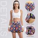 Women's Tennis Golf Skirts Skorts High Waisted Athletic with Shorts Pockets for Workout Casual Running (S)