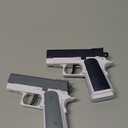 2 Pack Kids Squirt Guns - 100CC Water Blaster Soaker Pistol Toys for Boys & Girls, Ideal Summer Gifts for Pool, Beach & Outdoor Play (Blue Pink1)