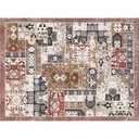 Office Chair Mat for Hardwood Floor, 47"x52" Desk Computer Chair Mat for Hard Wood, Large Anti-Slip Hard Floor Protector Rolling Chair Mat, PVC Mat Desk Rug for Office and Home