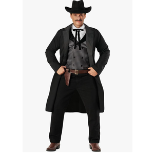 Morph Western Outfit for Men Wild West Costume Men Halloween Costumes Adult Cowboy Western Sheriff Costume XL