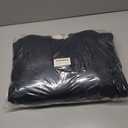 LONDON FOG girls Heavyweight Winter Puffer Coat With Sherpa Trim (Black)