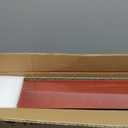 Large Military Shadow Box - Solid Wood Flag Case for 5' x 9.5' American Veteran Burial Flag, Velvet Like Felt Lining for Medals, and Polished Plexiglass (Mahogany)