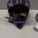 Adult 4 Wheeler Helmet, Motocross Helmet DOT/FMVSS-218 Certification Comfortable and Breathable Full Helmets for Locomotives Used in All Seasons, Small